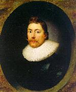 Cornelius Johnson Portrait of a Gentleman  222 oil painting